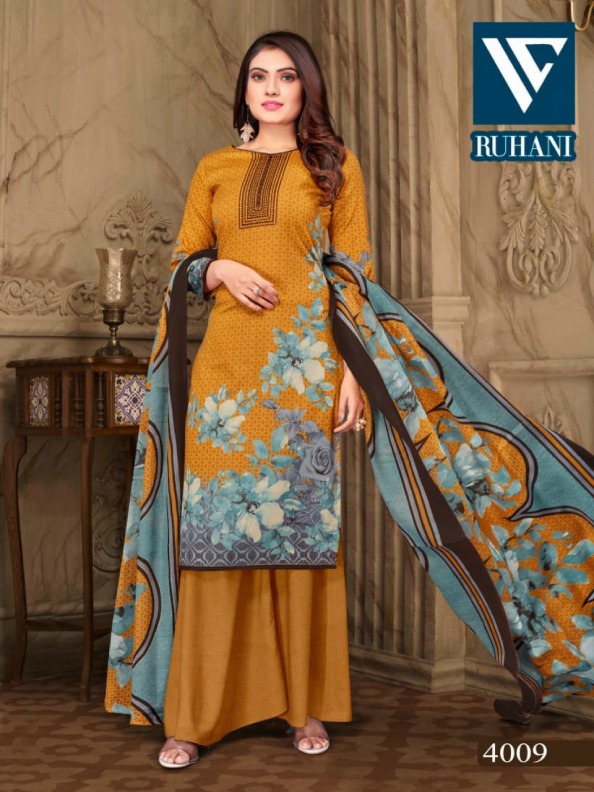 Vandana Ruhani Vol 4 Cotton Designer Dress Material